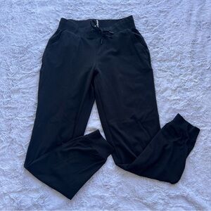 90 Degrees Black Interlock Hampton Sport Joggers - Size XS